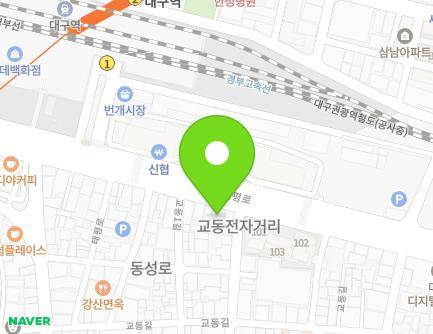 184 Taepyeong-ro, Jung-gu, Daegu, Republic of Korea Map
