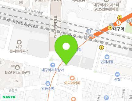 B155 Taepyeong-ro, Jung-gu, Daegu, Republic of Korea Map