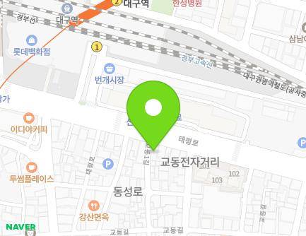 180 Taepyeong-ro, Jung-gu, Daegu, Republic of Korea Map