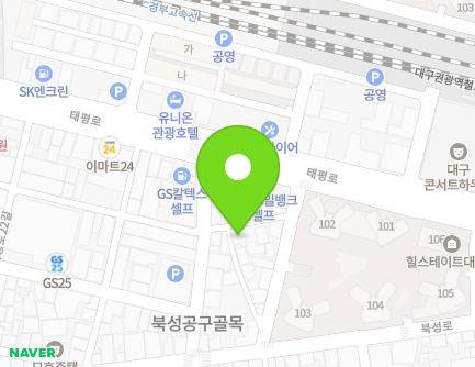 104-6 Jong-ro, Jung-gu, Daegu, Republic of Korea Map