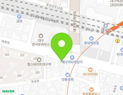 152-1 Taepyeong-ro, Jung-gu, Daegu, Republic of Korea Map