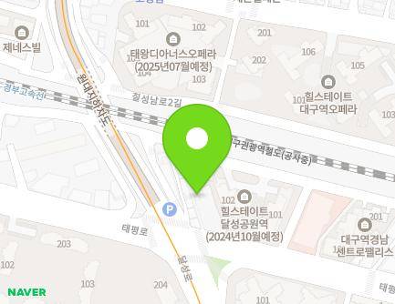 35-20 Taepyeong-ro, Jung-gu, Daegu, Republic of Korea Map