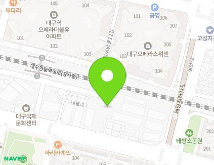 69-18 Taepyeong-ro, Jung-gu, Daegu, Republic of Korea Map