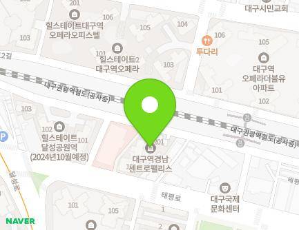 47 Taepyeong-ro, Jung-gu, Daegu, Republic of Korea Map
