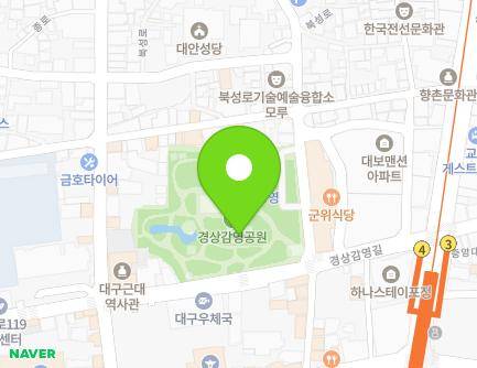 99 Gyeongsanggamyeong-gil, Jung-gu, Daegu, Republic of Korea Map