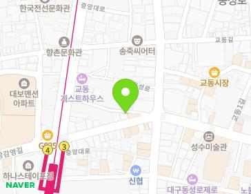 143-1 Gyeongsanggamyeong-gil, Jung-gu, Daegu, Republic of Korea Map