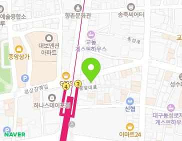 132 Gyeongsanggamyeong-gil, Jung-gu, Daegu, Republic of Korea Map