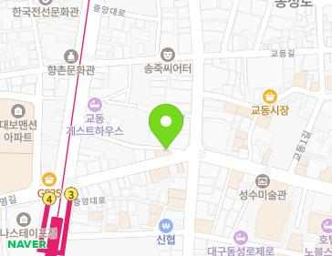 147 Gyeongsanggamyeong-gil, Jung-gu, Daegu, Republic of Korea Map