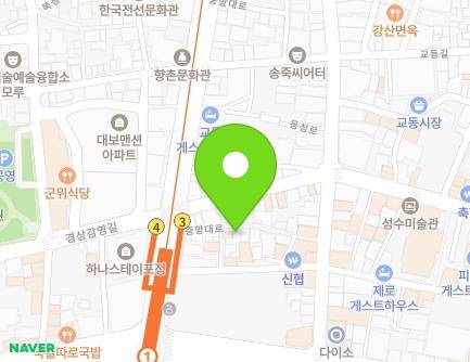 434-10 Jungang-daero, Jung-gu, Daegu, Republic of Korea Map