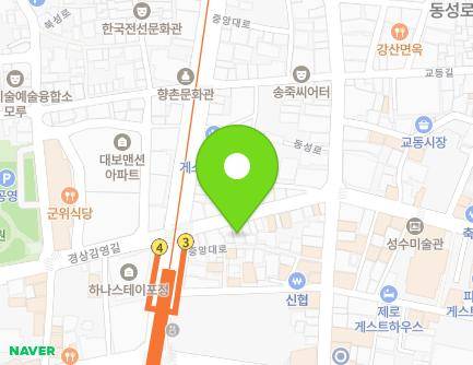434-9 Jungang-daero, Jung-gu, Daegu, Republic of Korea Map