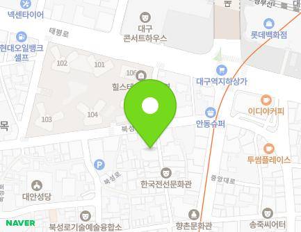 104-6 Bukseong-ro, Jung-gu, Daegu, Republic of Korea Map