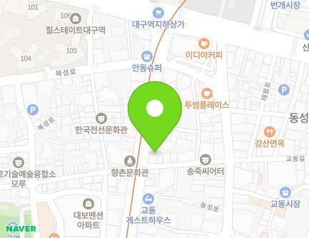 452-1 Jungang-daero, Jung-gu, Daegu, Republic of Korea Map
