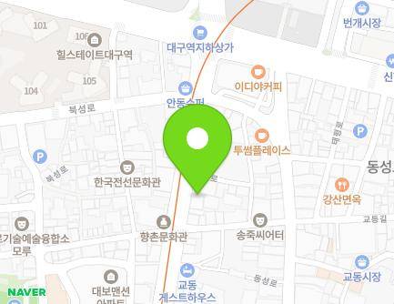 454 Jungang-daero, Jung-gu, Daegu, Republic of Korea Map
