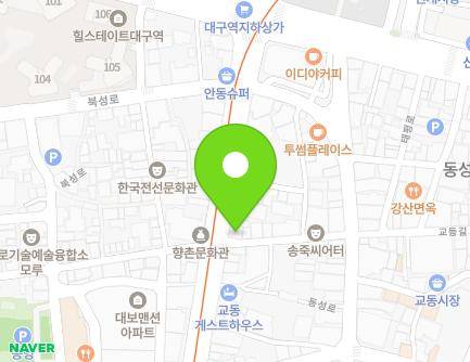 450-1 Jungang-daero, Jung-gu, Daegu, Republic of Korea Map