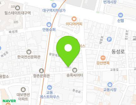 13 Gyodong-gil, Jung-gu, Daegu, Republic of Korea Map