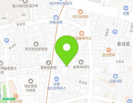 8 Gyodong-gil, Jung-gu, Daegu, Republic of Korea Map