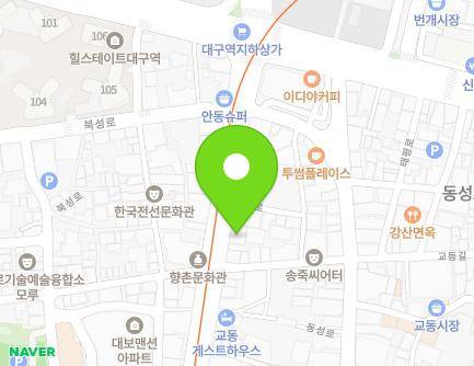 452-2 Jungang-daero, Jung-gu, Daegu, Republic of Korea Map