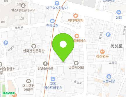 7 Gyodong-gil, Jung-gu, Daegu, Republic of Korea Map