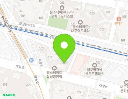 41 Taepyeong-ro, Jung-gu, Daegu, Republic of Korea Map