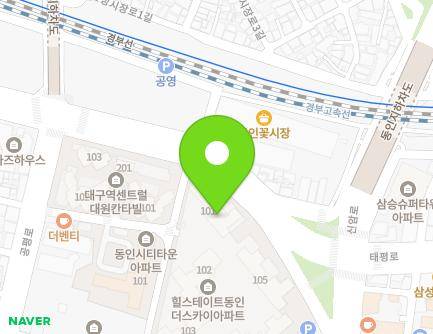240 Taepyeong-ro, Jung-gu, Daegu, Republic of Korea Map