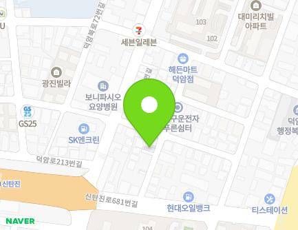 40-17 Sintanjin-ro 681beon-gil, Daedeok-gu, Daejeon, Republic of Korea Map