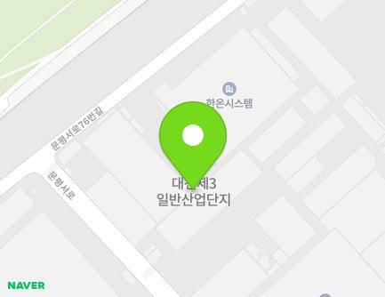 30 Munpyeongseo-ro 76beon-gil, Daedeok-gu, Daejeon, Republic of Korea Map