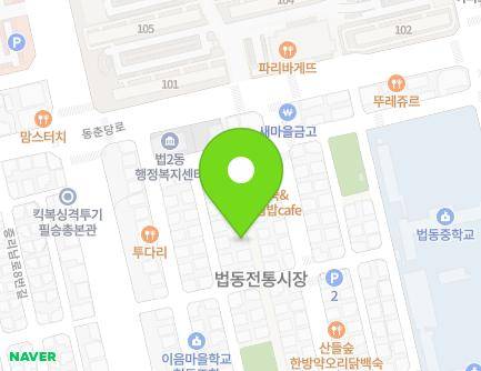 23-5 Gyejok-ro 608beon-gil, Daedeok-gu, Daejeon, Republic of Korea Map