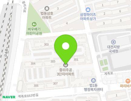 34 Gyejok-ro 663beon-gil, Daedeok-gu, Daejeon, Republic of Korea Map