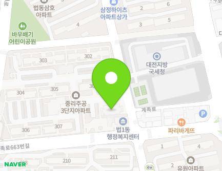 30-9 Gyejok-ro 663beon-gil, Daedeok-gu, Daejeon, Republic of Korea Map