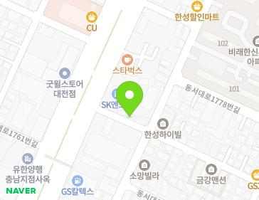 7 Dongseo-daero 1770beon-gil, Daedeok-gu, Daejeon, Republic of Korea 7 Dongseo-daero 1770beon-gil, Daedeok-gu, Daejeon, Republic of Korea Map