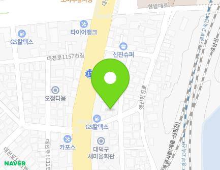 11-3 Daejeon-ro 1142beon-gil, Daedeok-gu, Daejeon, Republic of Korea Map