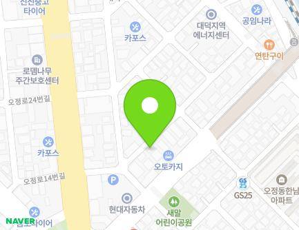 22 Daejeon-ro 1066beon-gil, Daedeok-gu, Daejeon, Republic of Korea Map