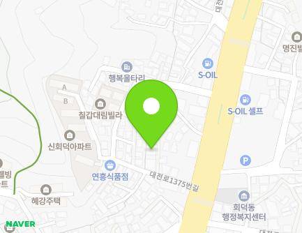 16 Daejeon-ro 1375beon-gil, Daedeok-gu, Daejeon, Republic of Korea Map