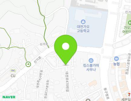 74-13 Daejeon-ro 470beon-gil, Dong-gu, Daejeon, Republic of Korea Map