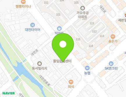 435-4 Daejeon-ro, Dong-gu, Daejeon, Republic of Korea Map
