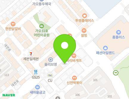 60 Euneosong-ro, Dong-gu, Daejeon, Republic of Korea Map