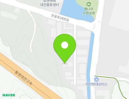 15-28 Angol-ro 28beon-gil, Dong-gu, Daejeon, Republic of Korea Map