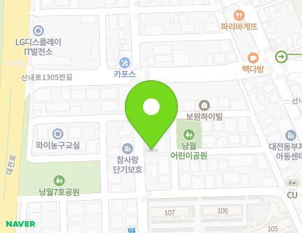 50-12 Sannae-ro 1287beon-gil, Dong-gu, Daejeon, Republic of Korea Map