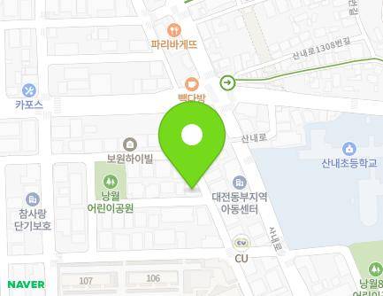 10-15 Sannae-ro 1287beon-gil, Dong-gu, Daejeon, Republic of Korea Map