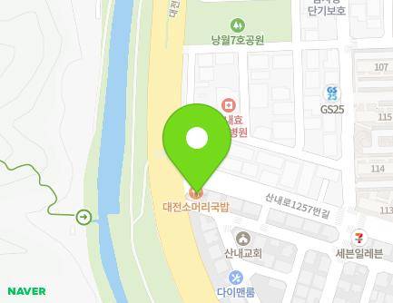 100 Daejeon-ro, Dong-gu, Daejeon, Republic of Korea Map