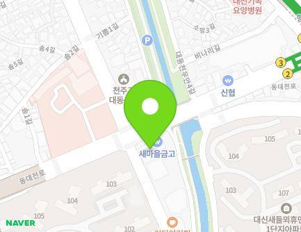 7 Dongdaejeon-ro 46beon-gil, Dong-gu, Daejeon, Republic of Korea Map