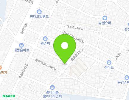 65 Yongun-ro 1beon-gil, Dong-gu, Daejeon, Republic of Korea Map