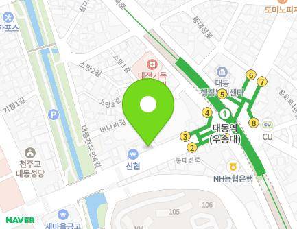 65 Dongdaejeon-ro, Dong-gu, Daejeon, Republic of Korea Map