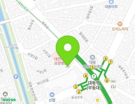 4 Binari-gil, Dong-gu, Daejeon, Republic of Korea Map