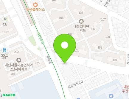 6 Gyejok-ro 140beon-gil, Dong-gu, Daejeon, Republic of Korea Map