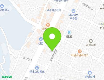 76 Baengnyong-ro 6beon-gil, Dong-gu, Daejeon, Republic of Korea Map