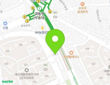 151 Gyejok-ro, Dong-gu, Daejeon, Republic of Korea Map