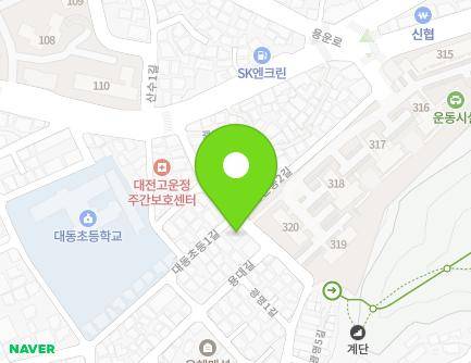 54 Daedongchodeung 1-gil, Dong-gu, Daejeon, Republic of Korea Map