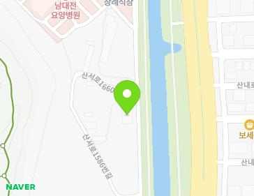 176 Sanseo-ro 1660beon-gil, Dong-gu, Daejeon, Republic of Korea Map