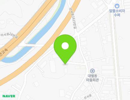 1605-1 Sanseo-ro, Dong-gu, Daejeon, Republic of Korea Map